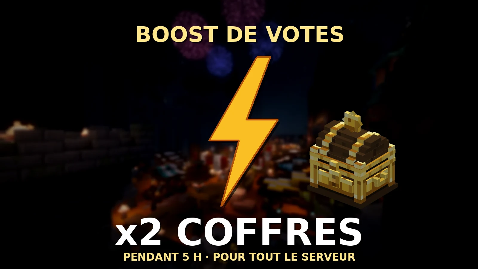 Boost de votes · 5 h