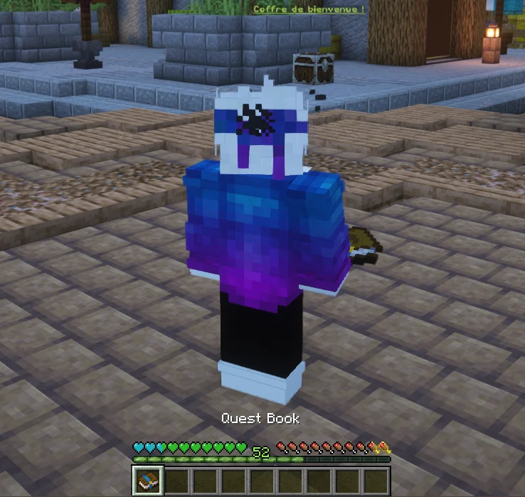 Interface du livre de quêtes FTB