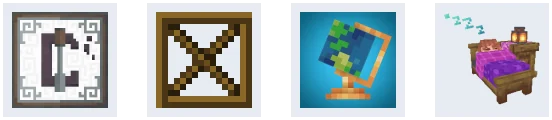 Chipped, FramedBlocks, Supplementaries et Handcrafted