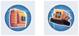 Logos de Create Crafts and Additions et de Create Diesel Generators